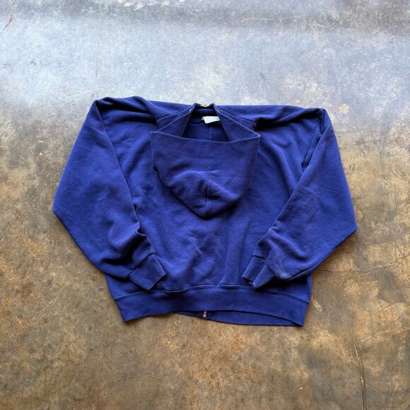 Beautiful Vintage 90s Lee Zip up sweatshirt - Picture 4 of 4